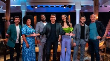 Rolf Sanchez en Romy Monteiro in Songfestival-special Beste Zangers