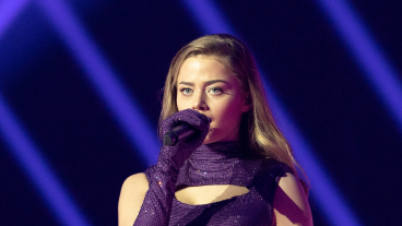 Stefania geeft punten namens Griekenland