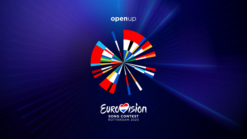 Semi-transparant LED-scherm verbindt twee podiums Eurovisie Songfestival